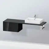 Duravit L-Cube Schwarz LC585904040,