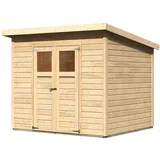 Karibu Merseburg 5 2,38 x 2,10 m natur