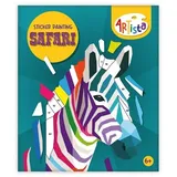 the bubble factory ltd Sticker Painting Buch Safari