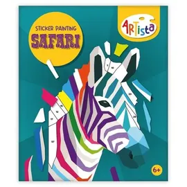 the bubble factory ltd Sticker Painting Buch Safari