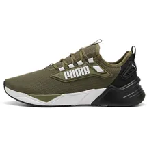 Puma Erwachsene Retaliate 3 Laufschuhe 43 Olive Black Green ┃Laufschuhe Unisex Erwachsene - 43 EU
