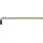 Interdeco SCHWENKSTANGE / SCHWENKARM-GARDINENSTANGE Cassina 60-100 cm, 13 / 9 mm Ø, Messing Antik
