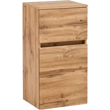Held Held-Möbel Unterschrank Baabe Holzoptik Braun Eiche