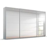 Rauch Schwebetürenschrank Oracle 315 x 210 x 62 cm Grau