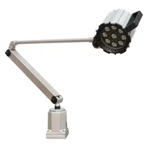 ELMAG LED-Arbeitsleuchte lang, unten mit Quadratarm