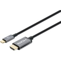 Manhattan USB-C 3.0 [Stecker] auf HDMI [Stecker] Adapterkabel, 2m