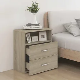 vidaXL Nachttisch 50 x 32 x 60 cm Sonoma-Eiche