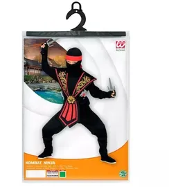 Widmann Kombat Ninja Kostüm Kinder 158