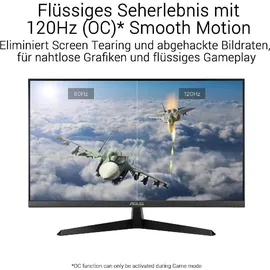 Asus VY279HGR 27 Zoll Gaming Monitor (FHD (1920 x 1080 Pixel, Full HD LCD, 1 ms, Schwarz