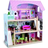 Moni Holz-Puppenhaus Mila 4110,