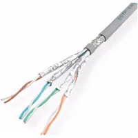 Roline 21.15.0883 Netzwerkkabel S/FTP PiMF - CAT 6a Grau 100 m