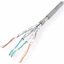 Roline 21.15.0883 Netzwerkkabel S/FTP PiMF - CAT 6a Grau 100 m