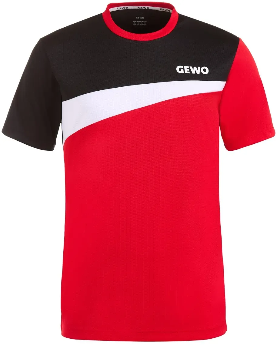 Gewo T-Shirt Fondi III rot/schwarz XL - XL