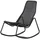 Woood Gartenstuhl TOMS 51 x 97 x 51 cm schwarz 1 St.