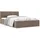 vidaXL Stauraumbett hydraulisch 120 x 200 cm taupe
