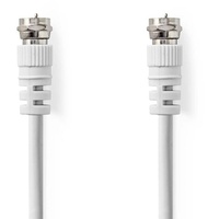 Nedis CSGL41000WT15 TV-Antennenkabel F-Stecker F-Stecker, 1.5 Meter
