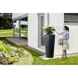 4rain Vaso Decor 2in1 Regenspeicher 220 l graphite grey