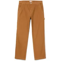 Timberland Rindge Washed Canvas Carpenter Pant Dark Wheat Boot