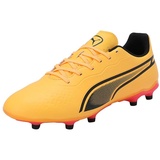 Puma King Match FG/AG Fußballschuhe, Sun Stream Puma Black Sunset Glow, 40.5 EU