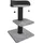 Laroy Group Gloria Kratzbaum 60 x 60 x 100 cm grau/schwarz