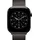 Apple Watch Milanaise Armband 46 mm Schiefer M/L