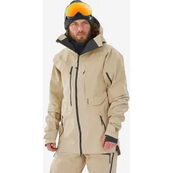 Skijacke Herren Freeride – FR900 beige, beige, XL