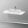 Duravit Happy D.2 Plus 100x55cm, m 1 Ausschn, Nord we s-matt