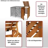 MCW, Gartenhaus + Gartenschrank, J44-1