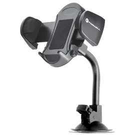 Wisam® Autohalterung Oval mit Bogenarm 17cm Saugnapf schwarz