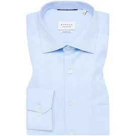 Eterna Langarmhemd Blau 45