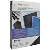 GBC PolyOpaque Umschlagmaterial A4 300 Micron schwarz 100