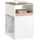 SoBuy ASK08-WN Rollcontainer 40x65x50 cm weiß
