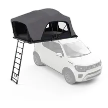 Qeedo Freedom Compact 1+ kompaktes Softcover Autodachzelt dunkelgrau 2 PERSONEN