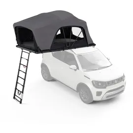 Qeedo Freedom Compact 1+ kompaktes Softcover Autodachzelt dunkelgrau 2 PERSONEN
