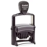 Trodat Datumstempel 56x33 mm Schwarz