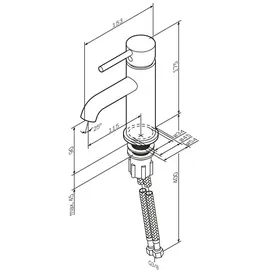 AM.PM Spike Einhandmischer Chrom
