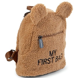 Childhome Kinderrucksack My First Bag Teddy Beige