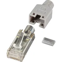 Hirose Electronic RJ45C5E-GR TM11 RJ45-Steckverbinder CAT5e Hirose TM11 RJ45C5E-GR
