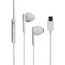 Trevi HMP 700 C Kopfhörer Kabelgebunden Anrufe/Musik USB Typ-C, digital, mit Mikrofon, integriertes Mini-Mikrofon, langlebig, verhedderungsfrei, ABS und Aluminium