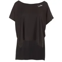 Winshape Ultra leichtes Modal-Shirt Schwarz L