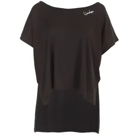 Winshape Ultra leichtes Modal-Shirt Schwarz L