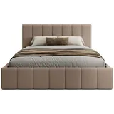 FEDVE Polsterbett Doppelbett Handorf Schlafzimmer Betten, Polsterbetten