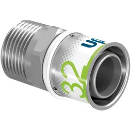 Uponor S-Press Plus Übergangsnippel 32 mm x R 1'