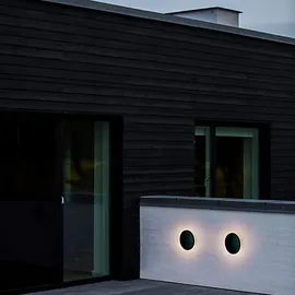 Nordlux Artego Round Wandleuchte LED schwarz