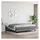 vidaXL Boxspringbett 180 x 200 cm Dunkelgrau