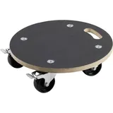 Metafranc Pflanzenroller Ø 380 mm, 200 kg, Siebdruck, PA, mit Feststeller