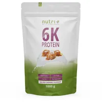 Nutri + Vegan 6K Protein Salted Caramel Pulver 1000 g