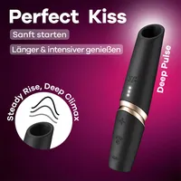 Satisfyer Perfect Kiss Klitorisstimulator - Black