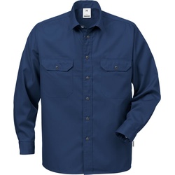 Fristads Baumwollhemd Langarm 720 BKS 100117 - marineblau - 3XL