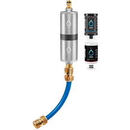 Alb Filter FUSION Active Nano Trinkwasserfilter Camping-Set: Mobil GEKA Anschluss und Koffer,